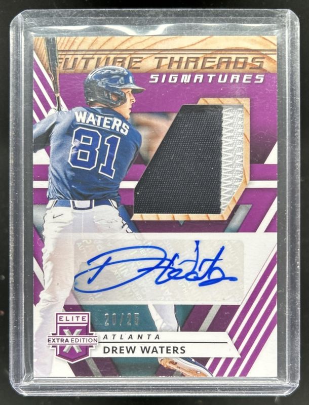 2020 Elite Extra Edition #FTS-DW Future Threads Signatures - Purple /25
