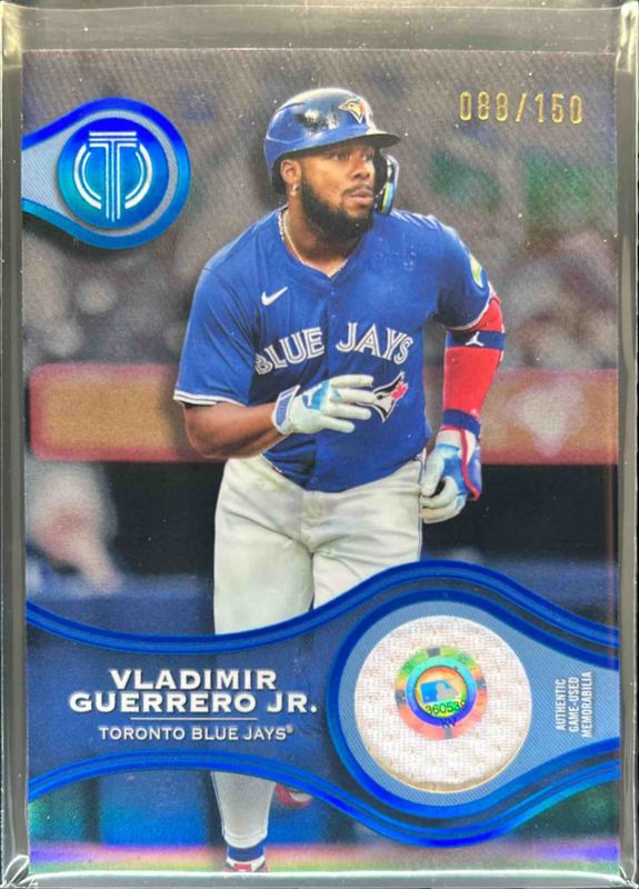 2025 Topps Tribute #SOA-VGJ Stamp of Approval - Blue /150