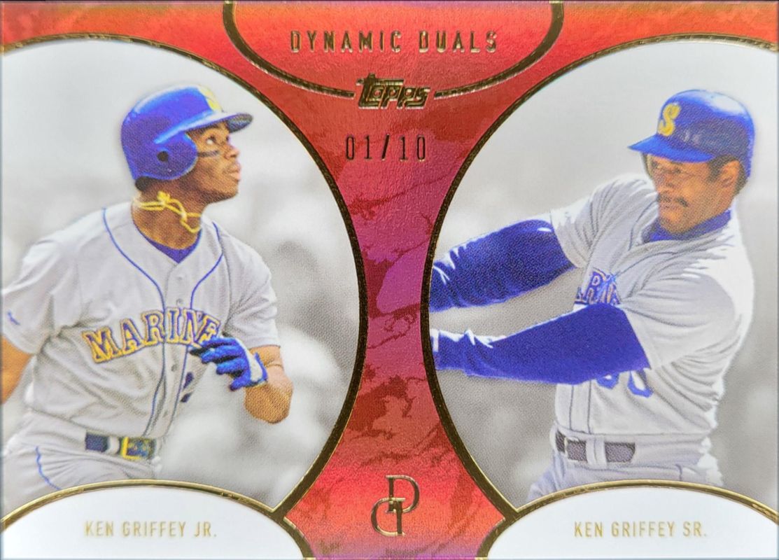 2025 Topps Dynamic Duals #8 Red /10
