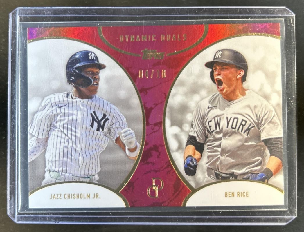 2025 Topps Dynamic Duals #31 Red /10
