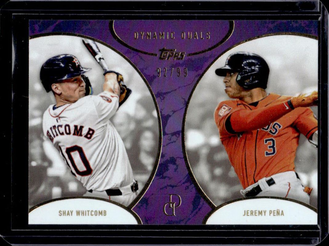 2025 Topps Dynamic Duals #23 Purple /99