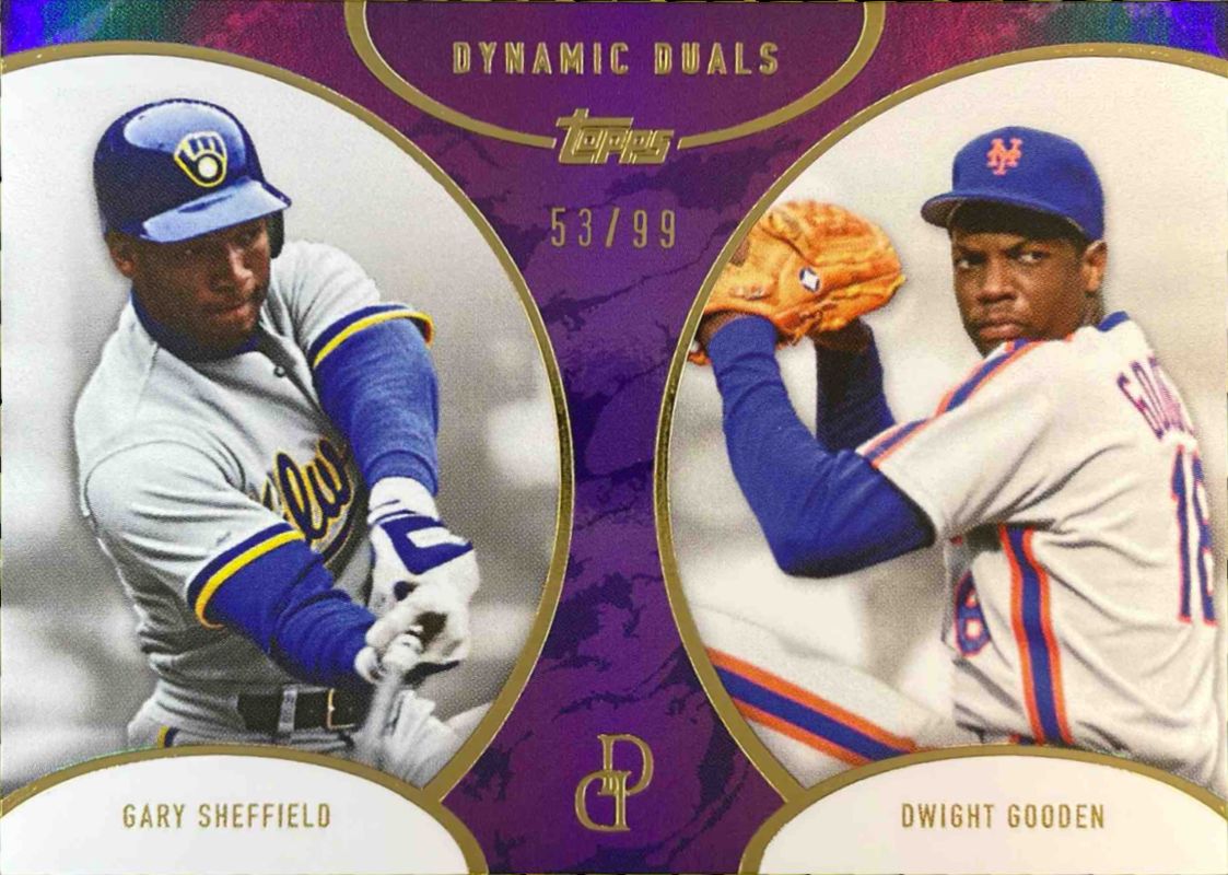 2025 Topps Dynamic Duals #36 Purple /99