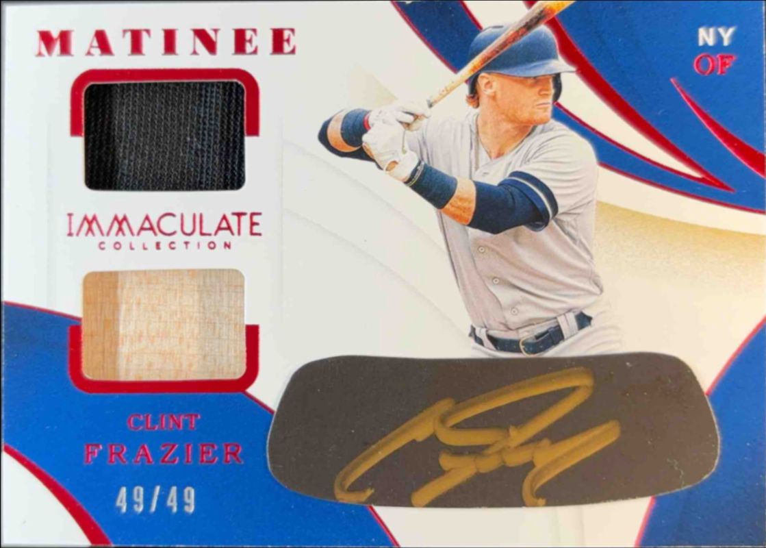 2020 Immaculate #MA-CF Matinee /14