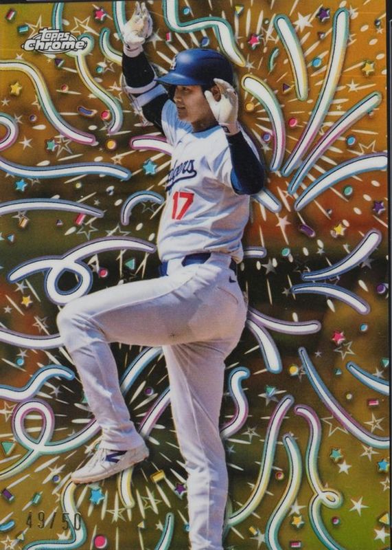 Cheers 様限定　SHOHEI Shohei Ohtani 2024 Topps Chrome Update #CELE-12 Celebracion - Gold