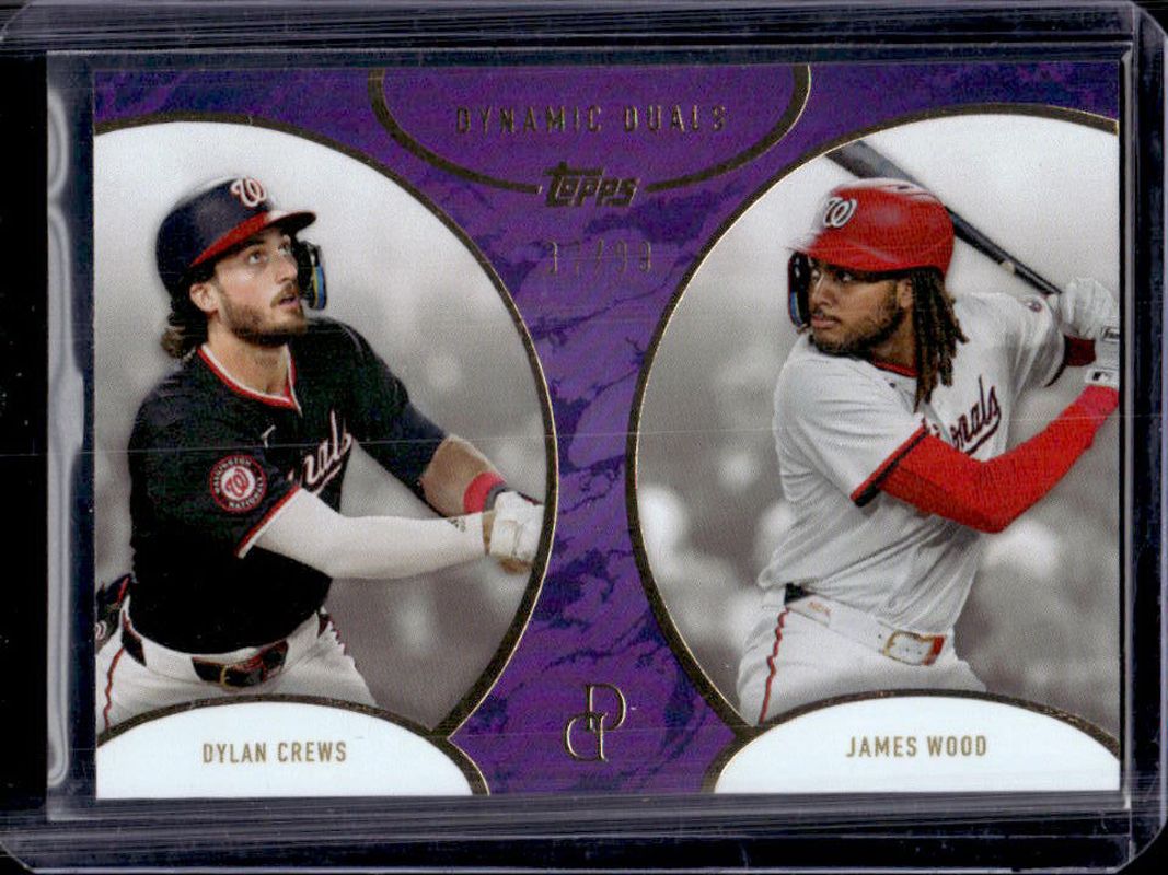 2025 Topps Dynamic Duals #1 Purple /99