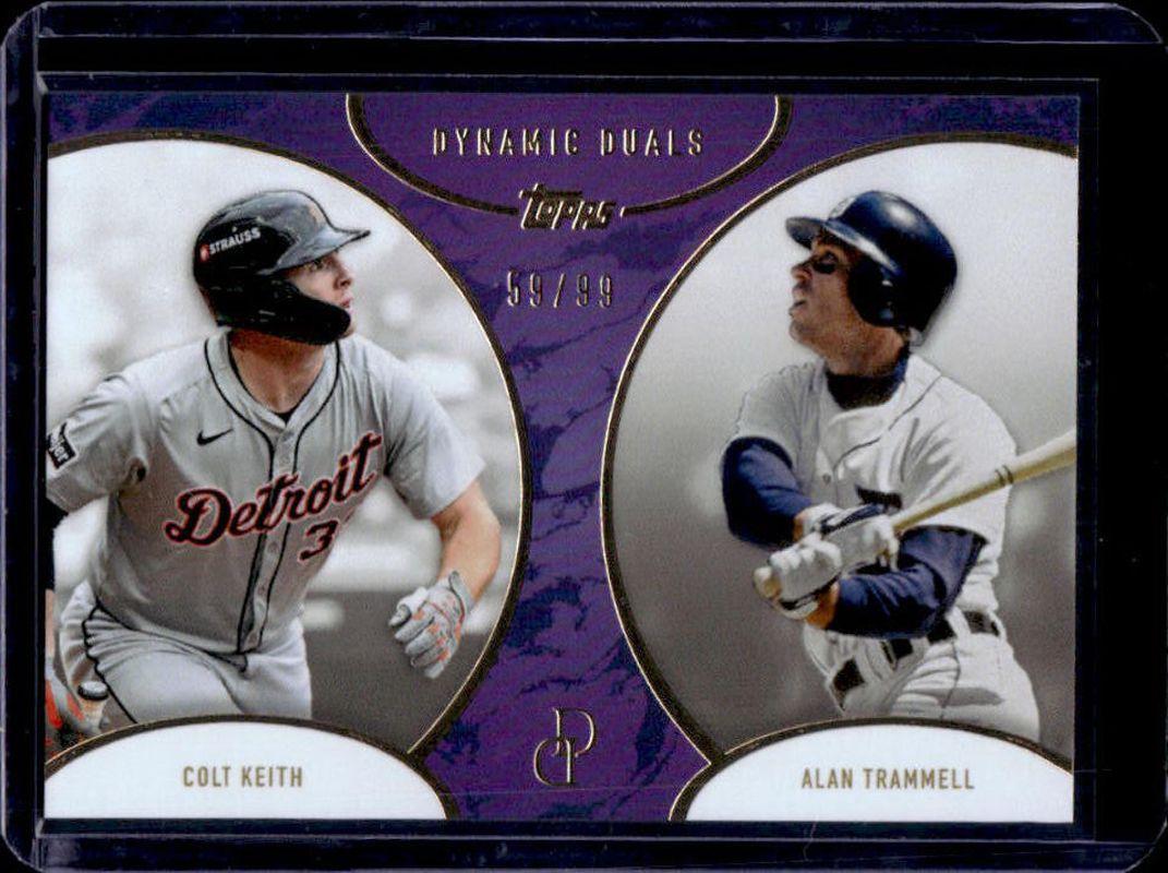 2025 Topps Dynamic Duals #30 Purple /99