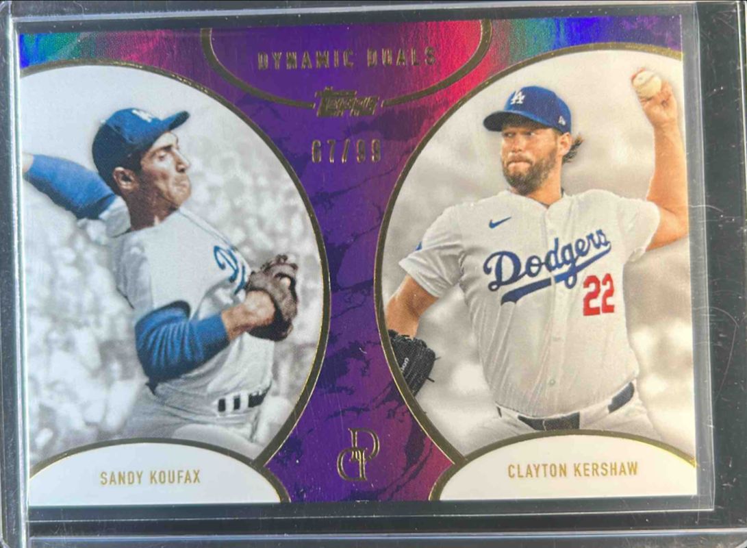 2025 Topps Dynamic Duals #14 Purple /99