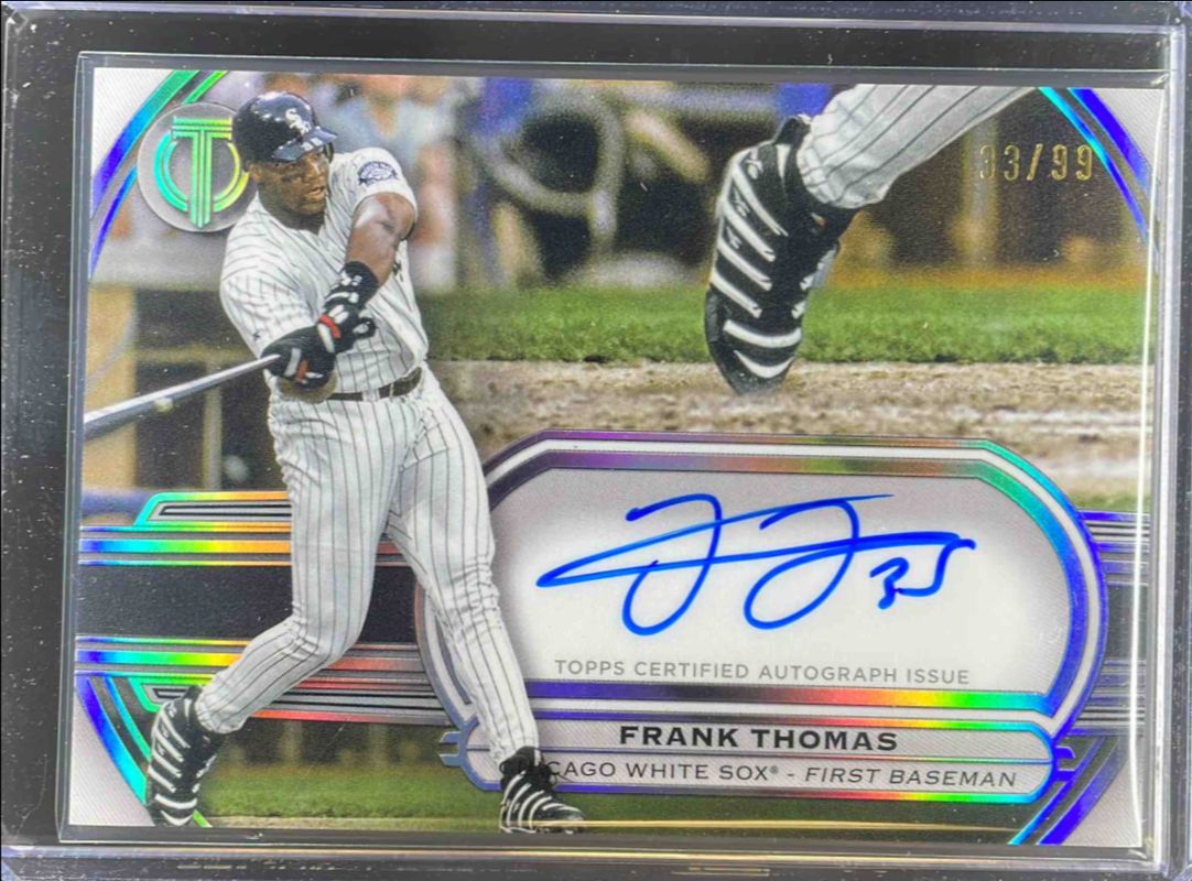Frank Thomas 2025 Topps Tribute #TTC-FT Tribute To Cleats