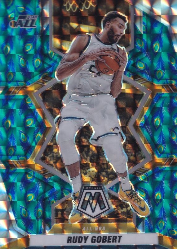 2021 Mosaic #293 All-NBA - Choice Peacock /(SSP)