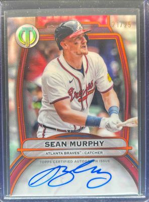 Sean Murphy 2018 Bowman #CPA-SMU Chrome Prospect Auto (1st