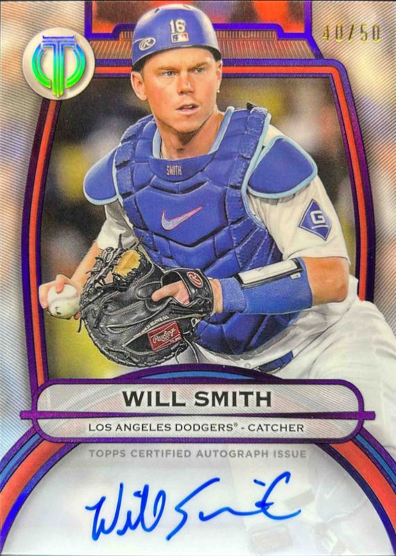 2025 Topps Tribute #TA-WS Tribute Autograph - Purple /50