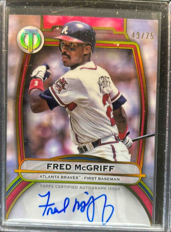 2025 Topps Tribute #TA-FM Tribute Autograph - Gold /75