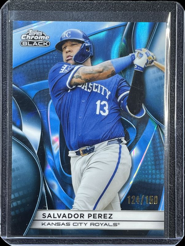 2025 Topps Heritage #21 Chrome - Blue Refractor /150