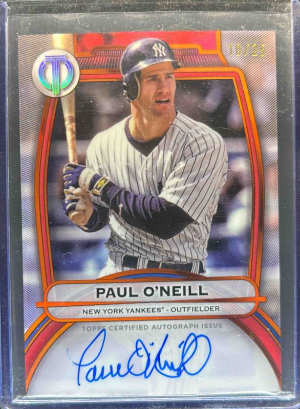 2025 Topps Tribute #TA-PO Tribute Autograph - Orange /25
