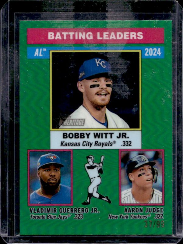 2025 Topps Heritage #192 Chrome - Green Refractor /99