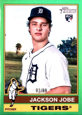 2025 Topps Heritage #389 Chrome - Green Refractor /99