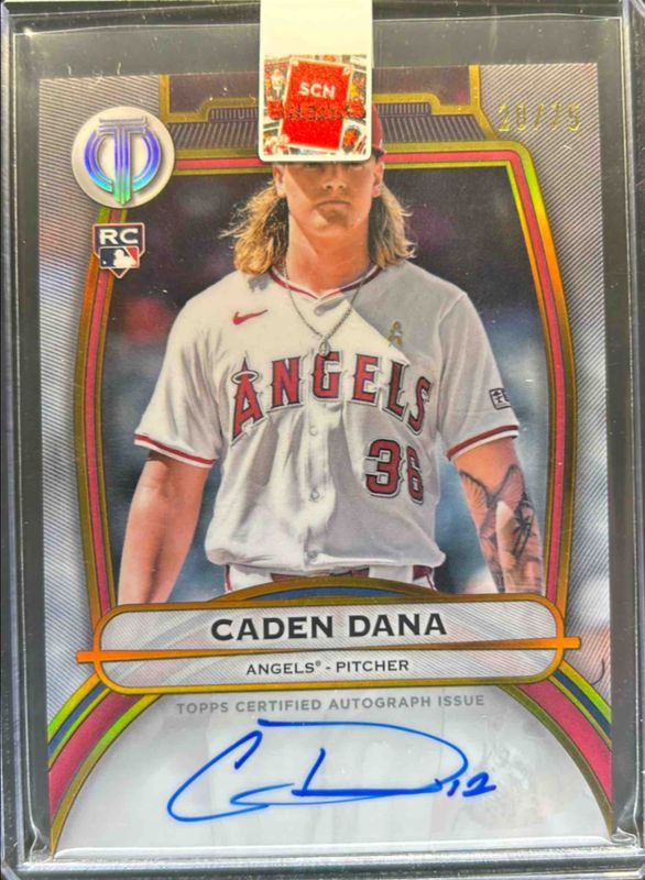 2025 Topps Tribute #TA-CD Tribute Autograph - Gold /75