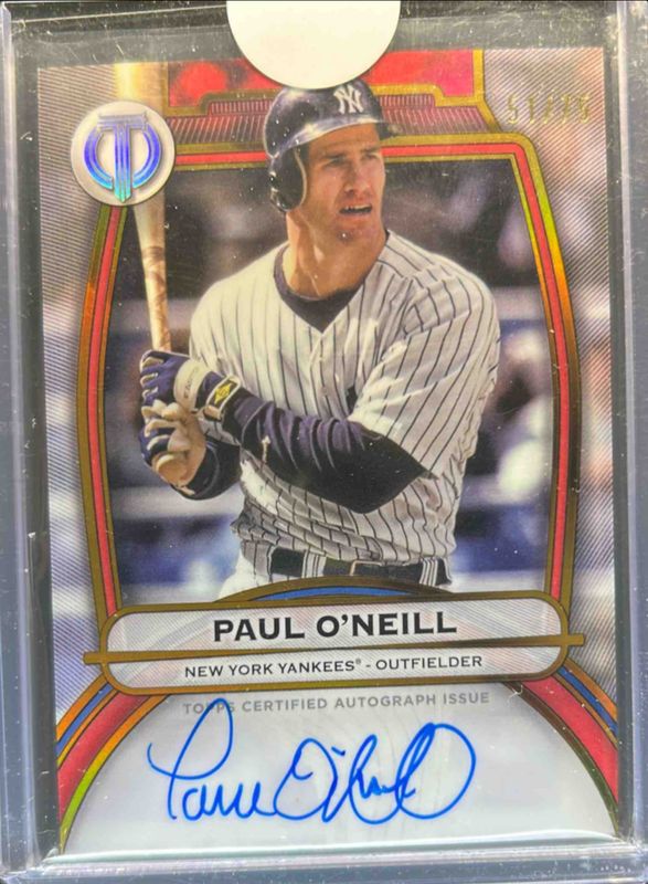 2025 Topps Tribute #TA-PO Tribute Autograph - Gold /75