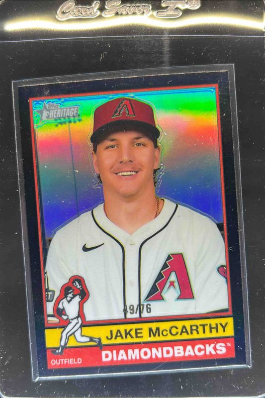 2025 Topps Heritage #473 Chrome - Black Refractor /76