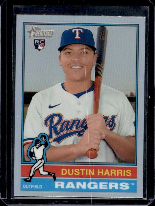 2025 Topps Heritage #114 Chrome - Red Refractor