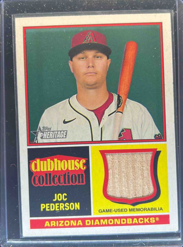 2025 Topps Heritage #CCR-JPE Clubhouse Collection Relics
