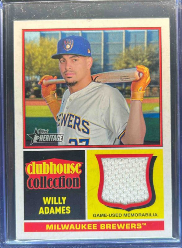 2025 Topps Heritage #CCR-WA Clubhouse Collection Relics