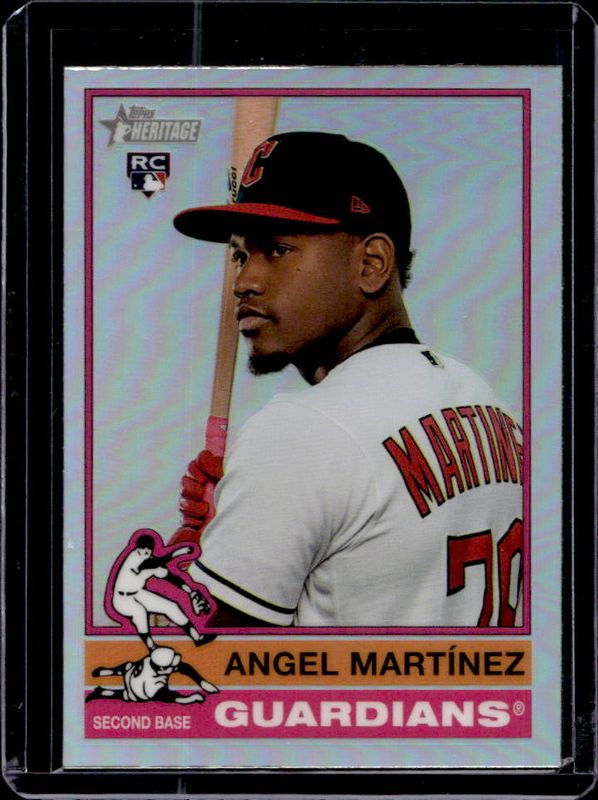 2025 Topps Heritage #338 Chrome - Red Refractor