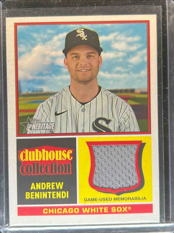 2025 Topps Heritage #CCR-ABE Clubhouse Collection Relics