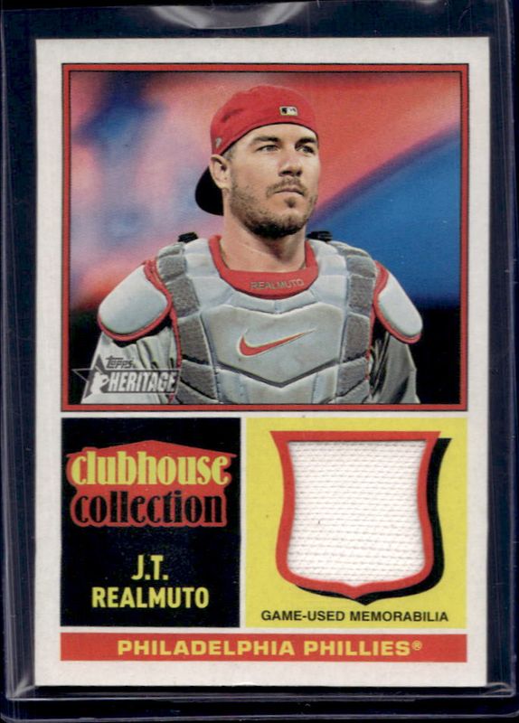 2025 Topps Heritage #CCR-JRE Clubhouse Collection Relics
