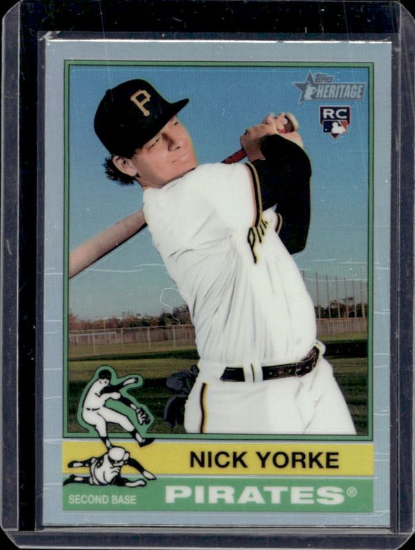 2025 Topps Heritage #80 Chrome - Red Refractor