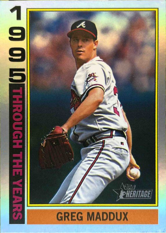 2025 Topps Heritage #TTY-11 Through the Years - Holographic