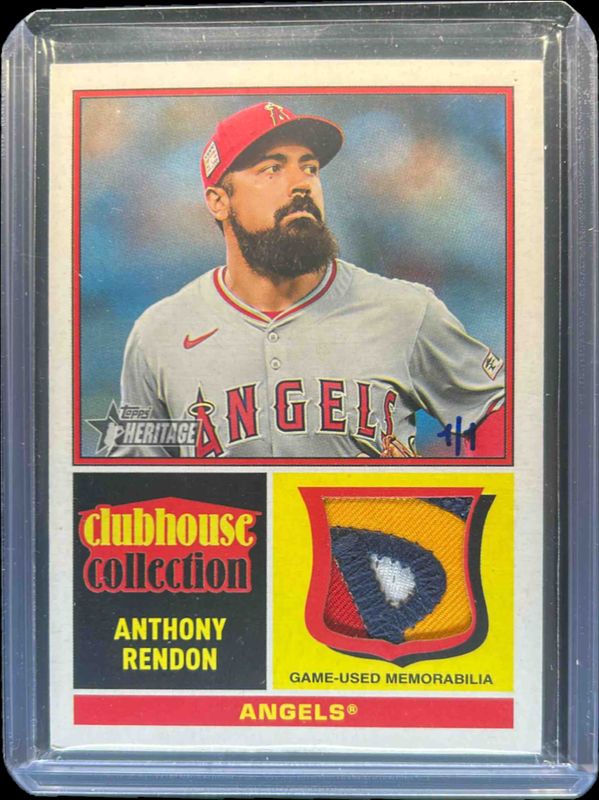 2025 Topps Heritage #CCR-ARE Clubhouse Collection Relics Patch /1