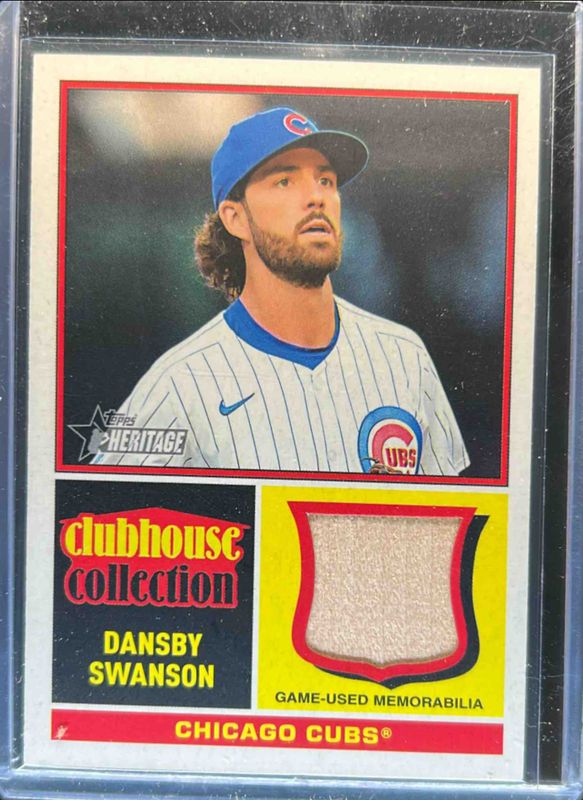 2025 Topps Heritage #CCR-DS Clubhouse Collection Relics