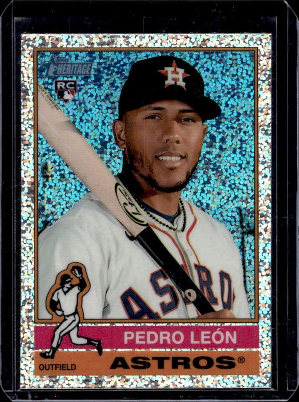 2025 Topps Heritage #271 Chrome - Silver Sparkle Refractor