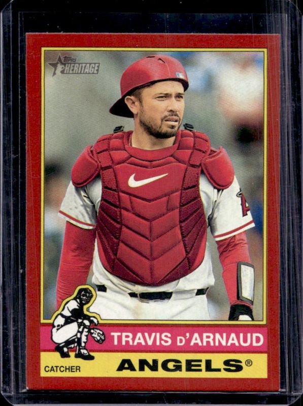 2025 Topps Heritage #458 Red Border