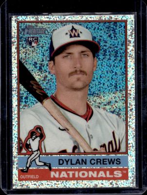 2025 Topps Heritage #247 Chrome - Silver Sparkle Refractor