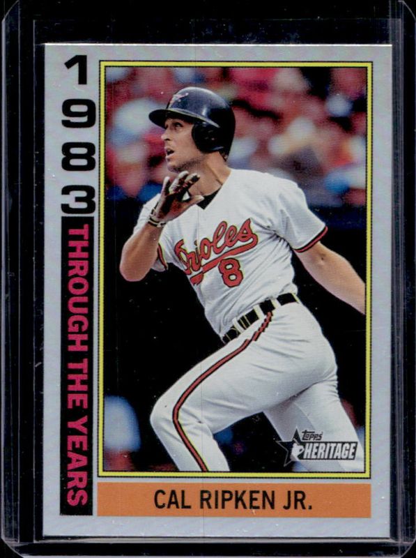 2025 Topps Heritage #TTY-6 Through the Years - Holographic