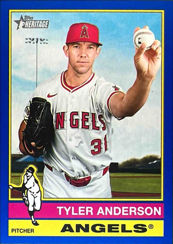 2025 Topps Heritage #459 Dark Blue Border