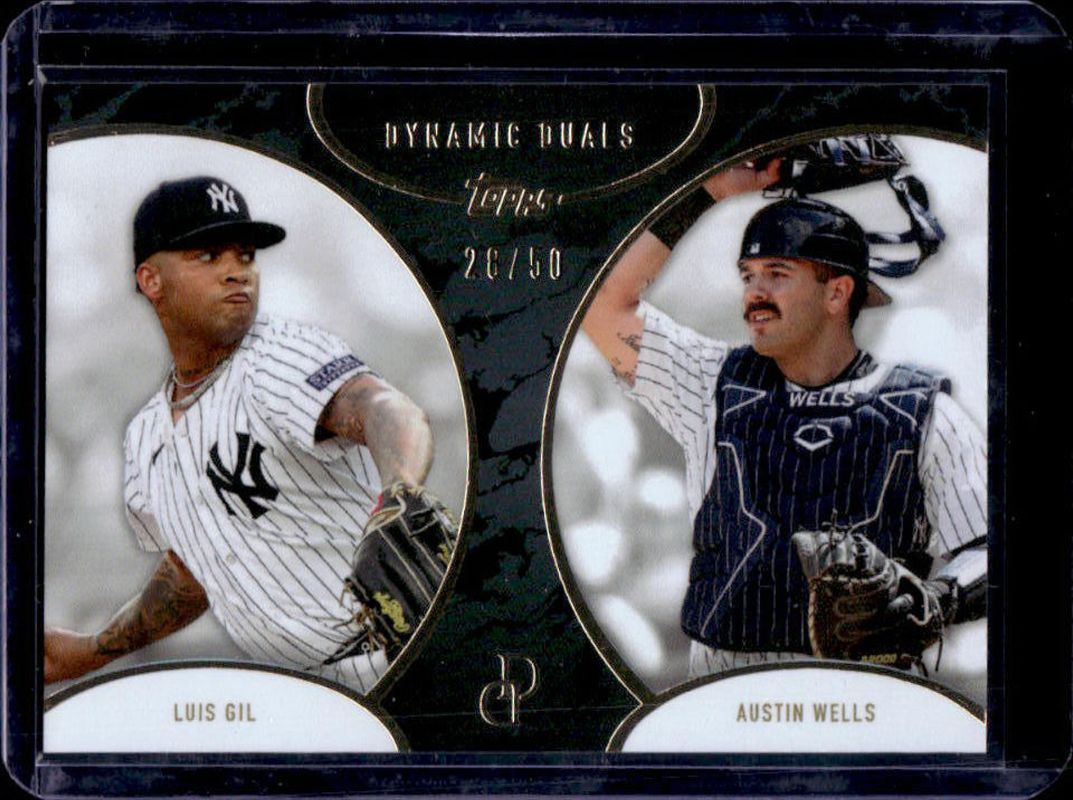 2025 Topps Dynamic Duals #32 Black /50