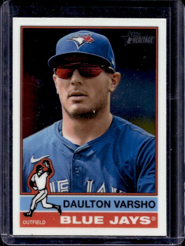Daulton Varsho 2025 Topps Heritage #236 Chrome RAW