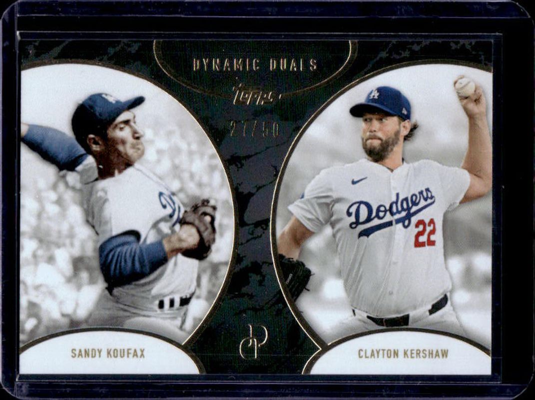 2025 Topps Dynamic Duals #14 Black /50