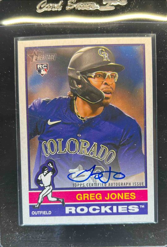 2025 Topps Heritage #ROA-GJ Real One Autographs