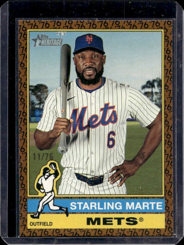 2025 Topps Heritage #417 Color of the Year /76