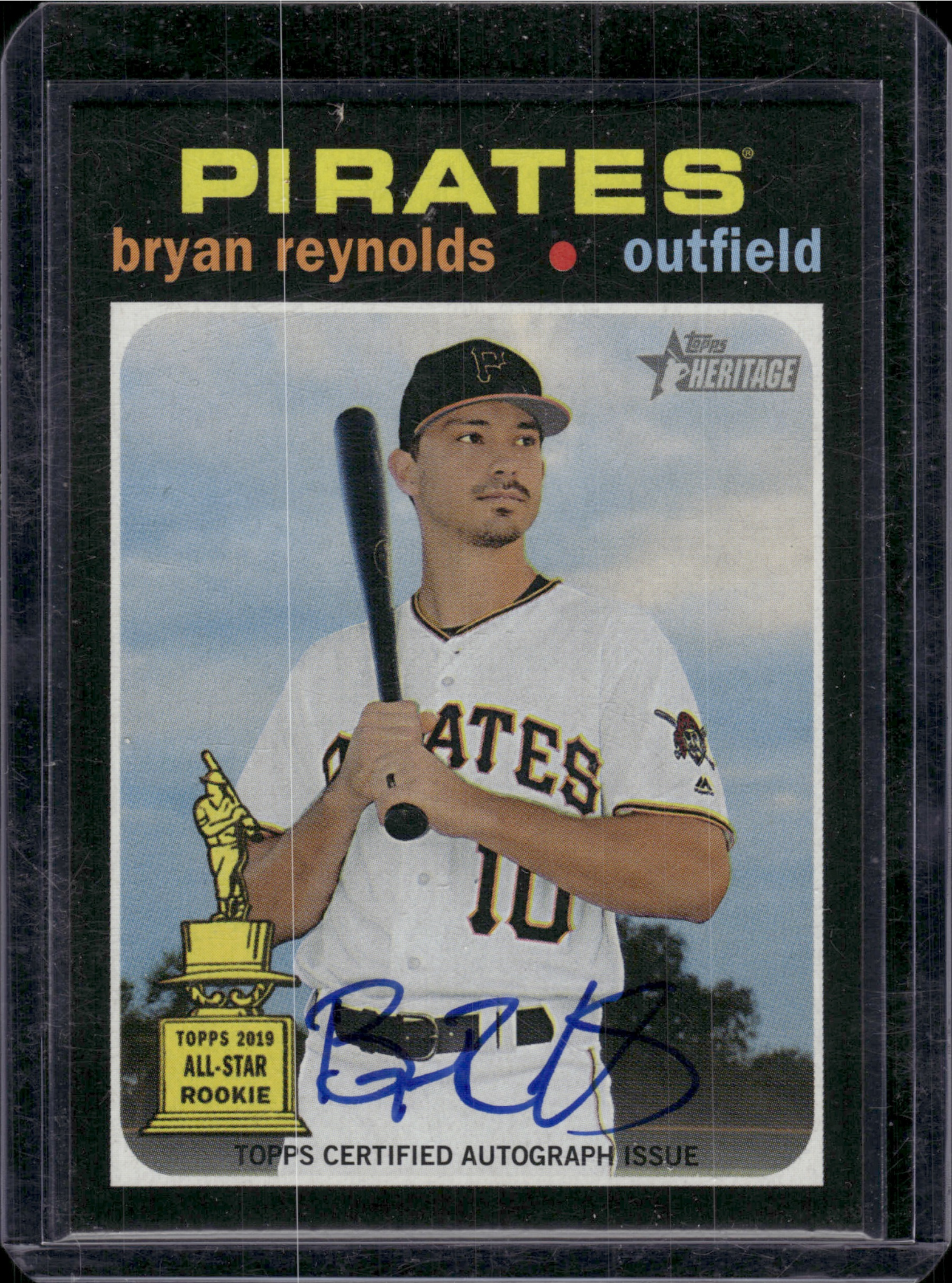 Bryan Reynolds (MLB) 2025 Topps Heritage #ROA-BR Real One