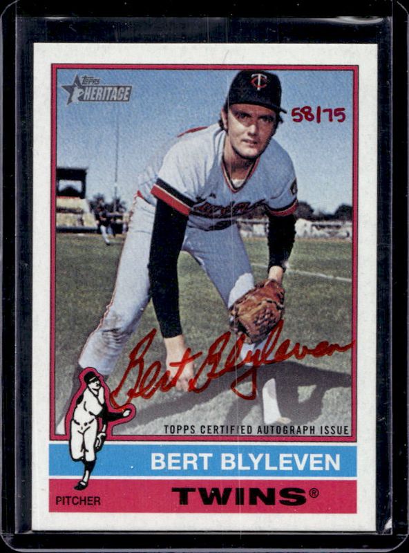 2025 Topps Heritage #76RO-BB Real One Autographs - Red Ink /76