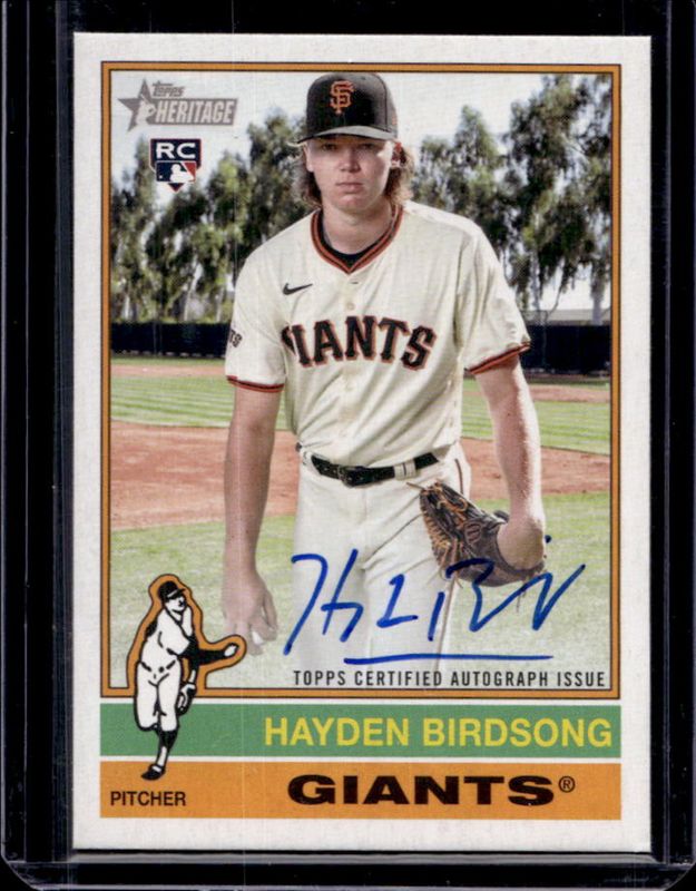 2025 Topps Heritage #ROA-HB Real One Autographs