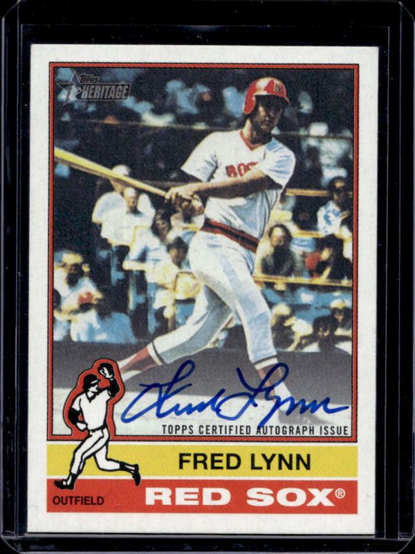 2025 Topps Heritage #76RO-FL Real One Autographs