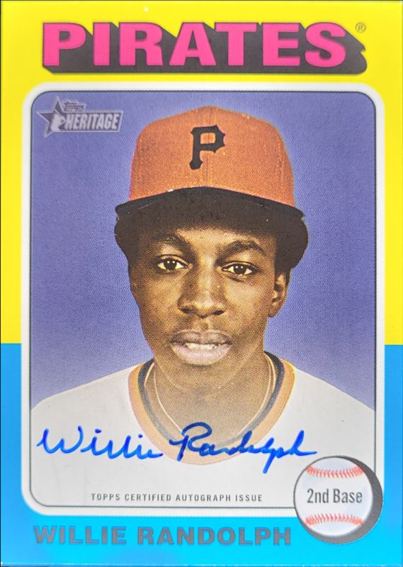 2025 Topps Heritage #ROA-WR Real One Autographs