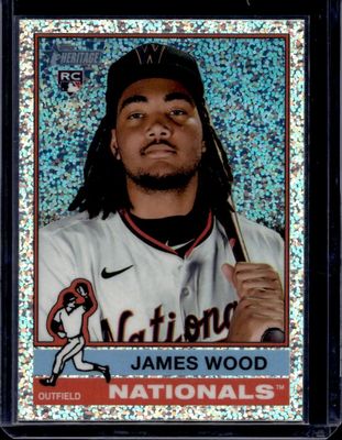 2025 Topps Heritage #231 Chrome - Silver Sparkle Refractor