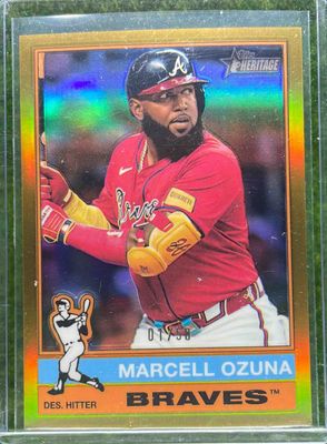 2025 Topps Heritage #152 Chrome - Gold Refractor /50